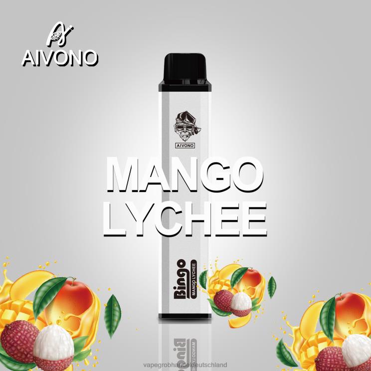 Dampfen Deutschland - Aivono AIM BINGO 4000 Mango-Litschi 4X2N8139