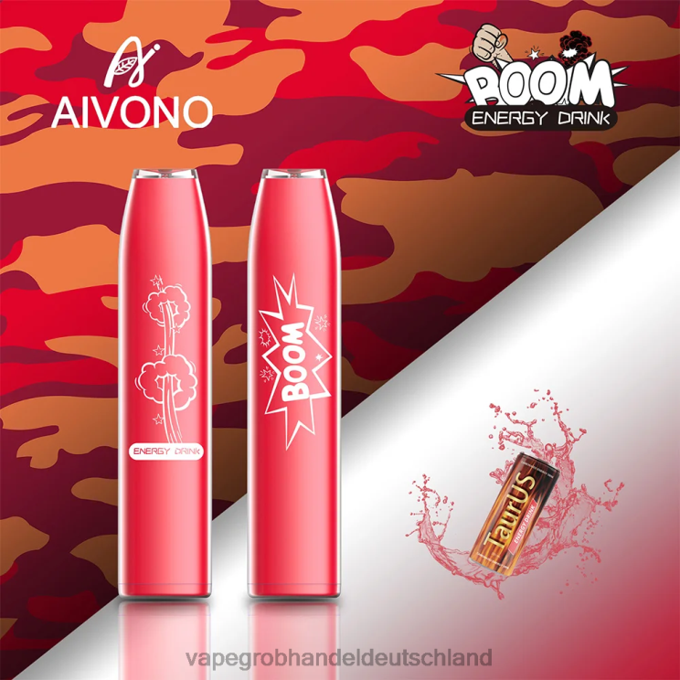 Tornado Vape Großhandel Deutschland - Aivono AIM BOOM 600 Energy-Drink 4X2N8358