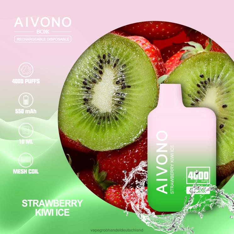 Erdbier-Kiwi-Eis