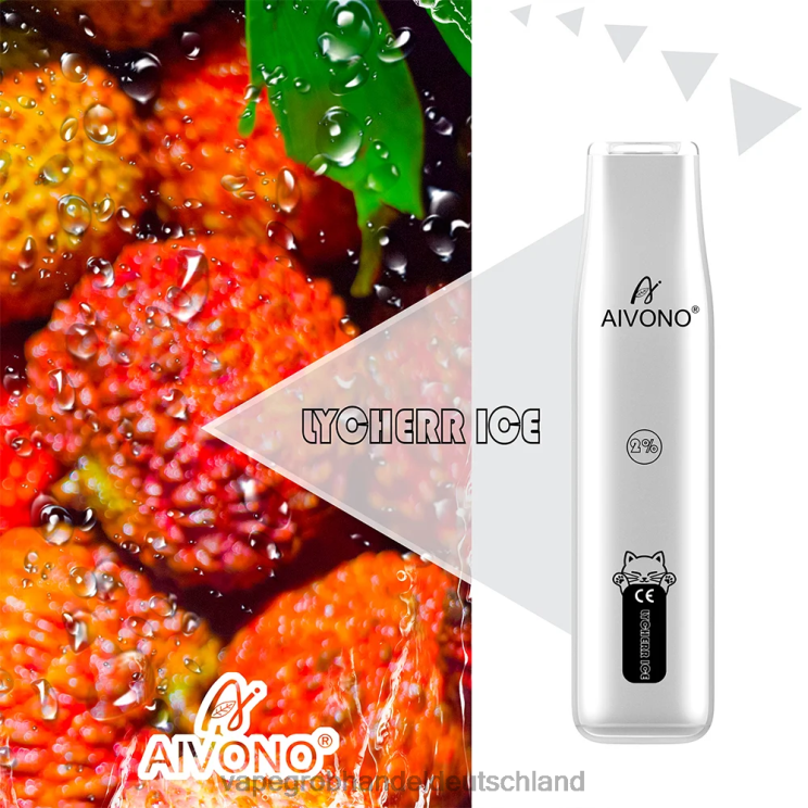 Tornado Vape Großhandel Deutschland - Aivono AIM CAT 400 Litschi-Eis 4X2N8338