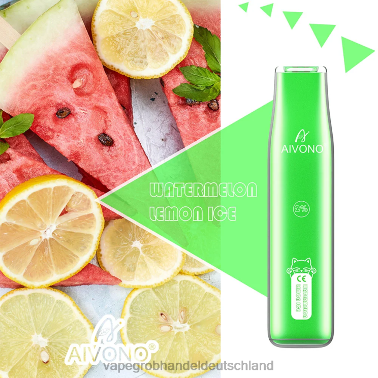 Wassermelonen-Zitronen-Eis