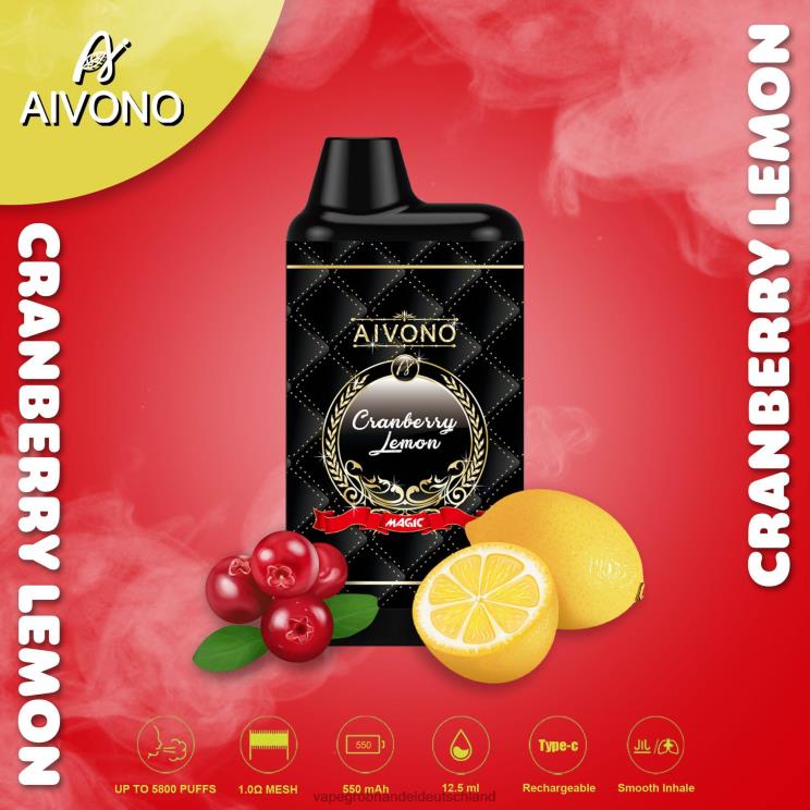 Cranberry-Zitrone