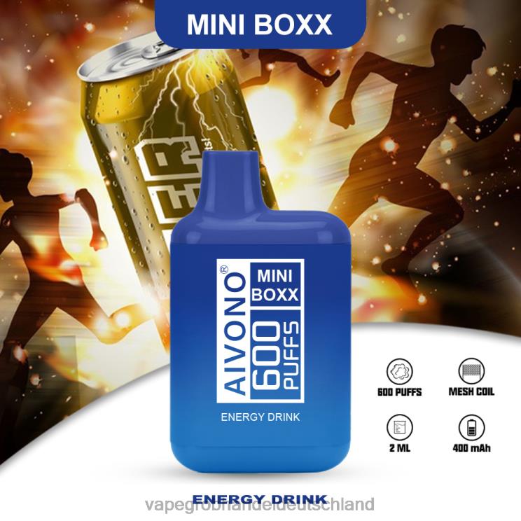 Vape Großhandel Randm - Aivono AIM MINI BOXX 600 Energy-Drink 4X2N8237