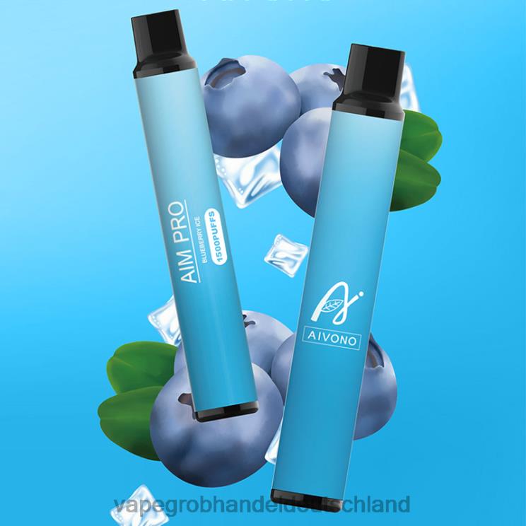 Vape Großhandel Tornado - Aivono AIM PRO 1500 Blaubeereis 4X2N8163