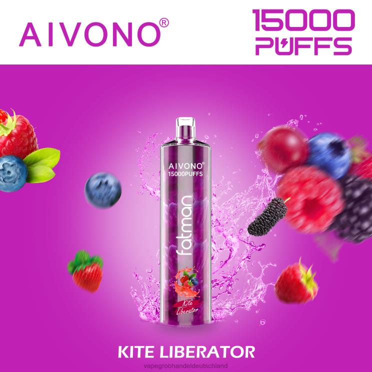 Vape Großhandel Tornado - Aivono FATMAN 15000 Drachenbefreier 4X2N813