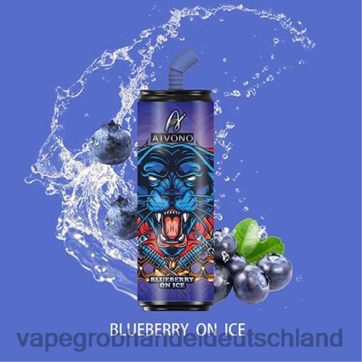 Vape Großhandel Tornado - Aivono AIM WINNER 6000 Coca-Cola-Flaschen Blaubeere auf Eis 4X2N8113