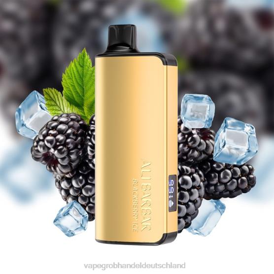 Vape Großhandel Berlin - Alibarbar Ingot 20000 Einweg-Vapes Brombeereis H0B8849