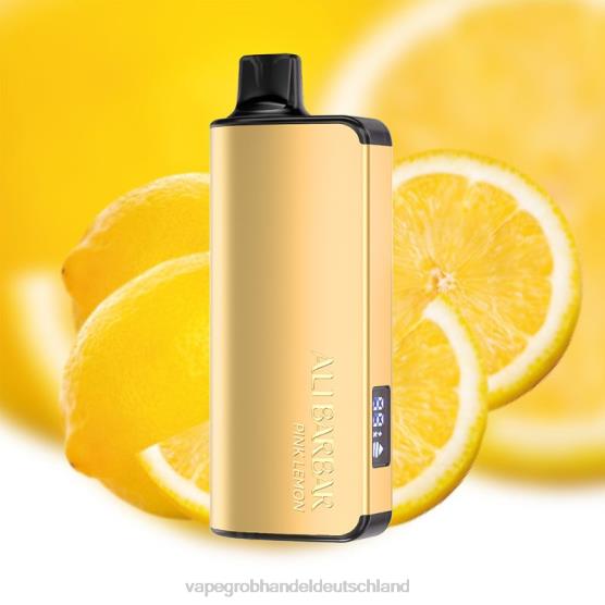 Vape Großhandel Berlin - Alibarbar Ingot 20000 Einweg-Vapes rosa Zitrone H0B8840