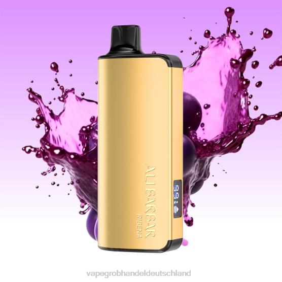 Vape Großhandel Frankfurt - Alibarbar Ingot 20000 Einweg-Vapes Ribena H0B8842