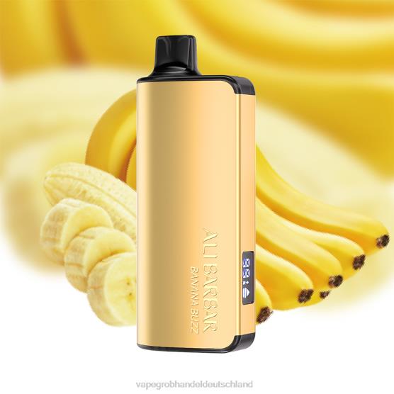 Dampfen Deutschland - Alibarbar Ingot 9000 Einweg-Vaporizer Bananensummen H0B8827