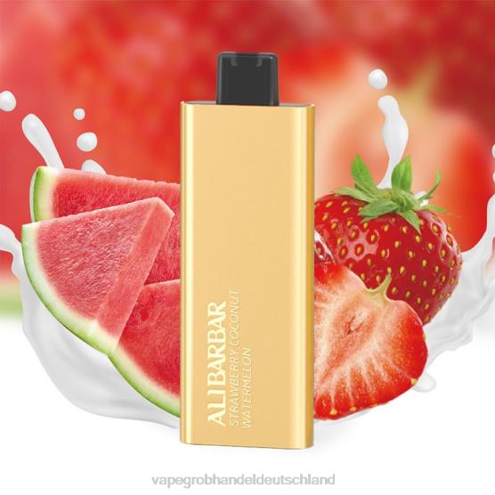 Tornado Vape Großhandel Deutschland - Alibarbar Pandora 7000 Einweg-Vaporizer Erdbeer-Kokos-Wassermelone H0B8862