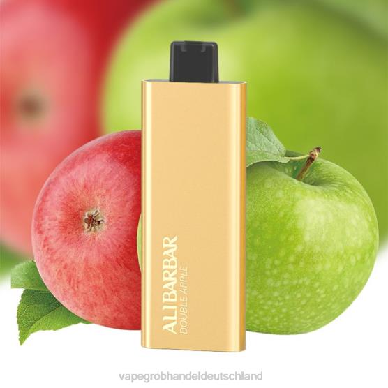 Vape Großhandel Tornado - Alibarbar Pandora 7000 Einweg-Vaporizer Doppelapfel H0B8866