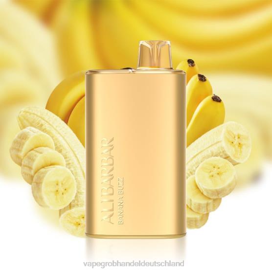 Vape Großhandel 12000 - Alibarbar Rich 8000 Einweg-Vaporizer Bananensummen H0B882
