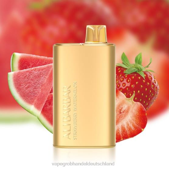 Vape Großhandel Berlin - Alibarbar Rich 8000 Einweg-Vaporizer Erdbeerwassermelone H0B8813