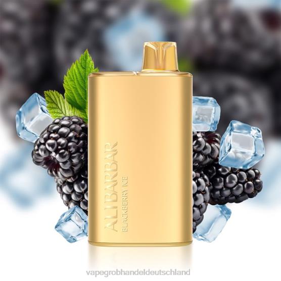Vape Großhandel Deutschland - Alibarbar Rich 8000 Einweg-Vaporizer Brombeereis H0B8810