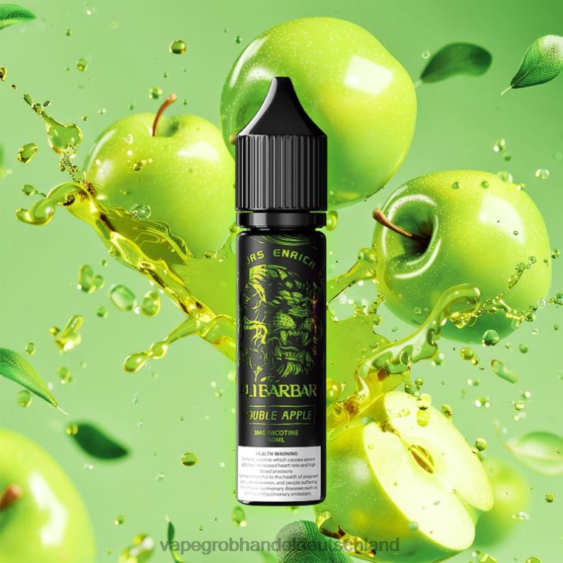 Tornado Vape Großhandel Deutschland - Alibarbar Shisha-Onyx-Dock Doppelapfel 48D2R111