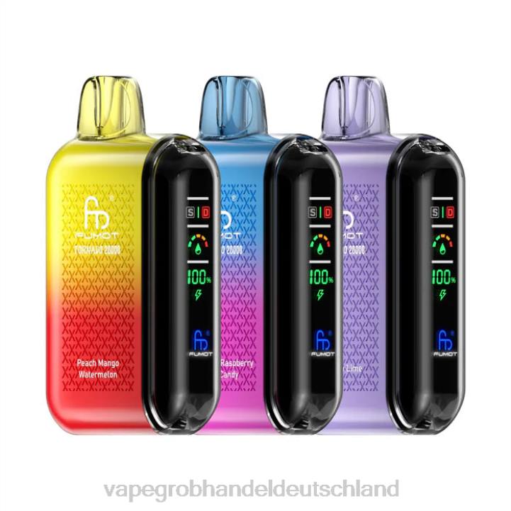 Vape Großhandel Deutschland - Fumot Tornado 20000 Einweg-Vapes exklusiv 6T8617