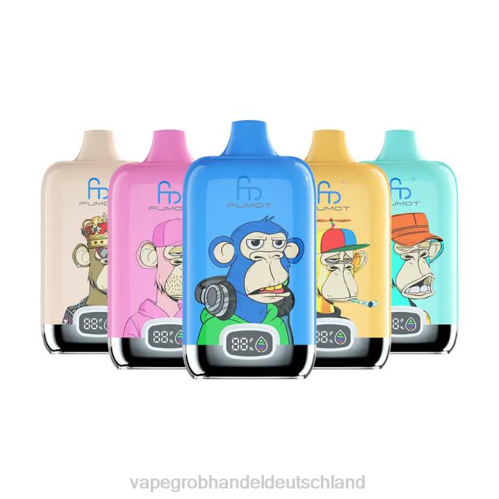 vape großhandel berlin | LLL24 Einweg Fumot Tornado Digital Box 12000