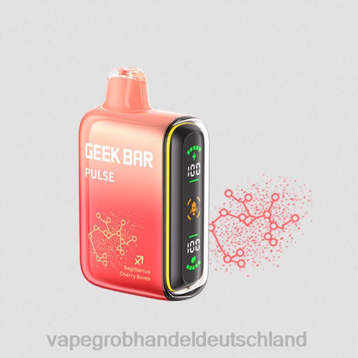 vape großhandel 12007 | LLL272 Kirschbombe GEEK BAR Pulse Zodiac Edition 7500 Züge/15000 Züge