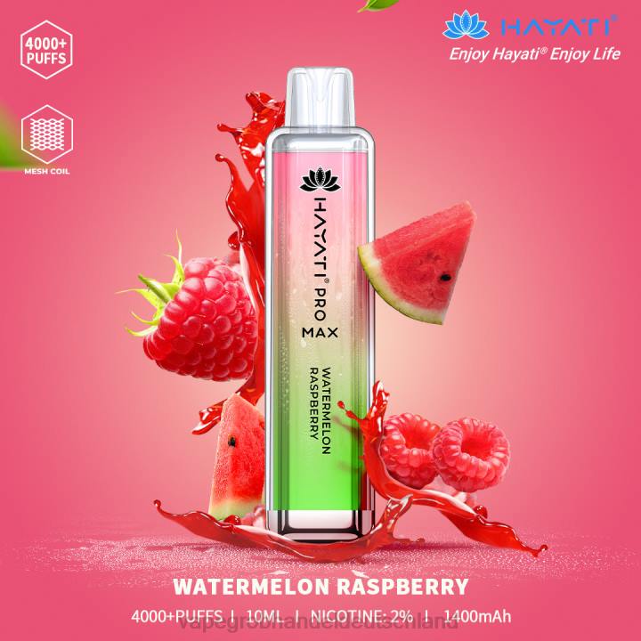 Wassermelone Himbeere