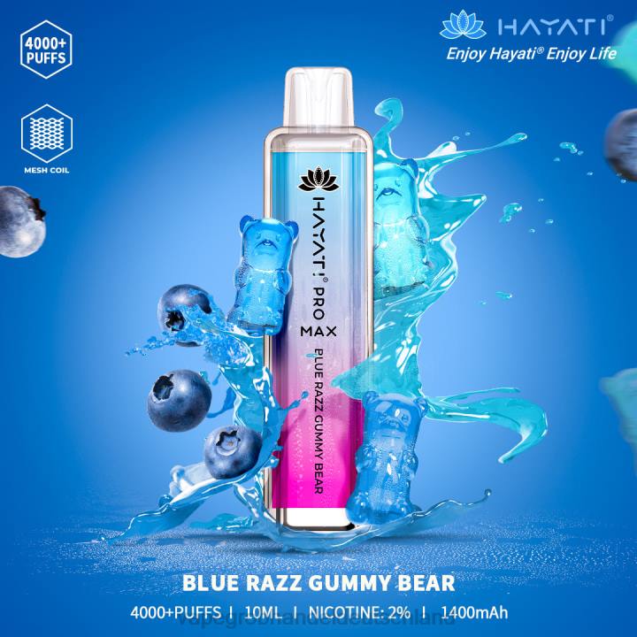 blaues razz-gummibärchen