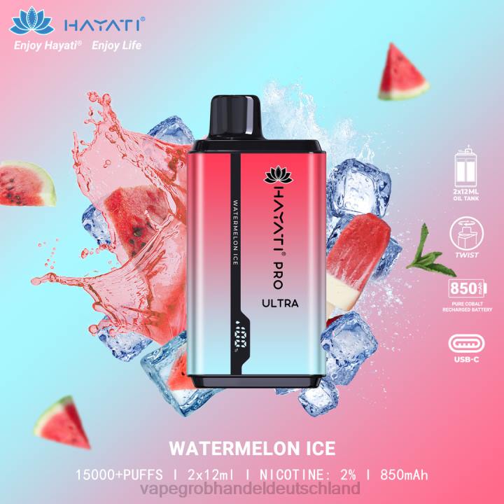 dampfen Deutschland | LLL2219 Wassermeloneneis Hayati Pro Ultra