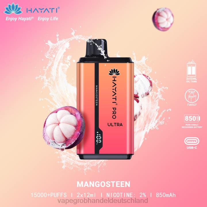 elektronische zigarette wholesale | LLL2210 Mangostan Hayati Pro Ultra