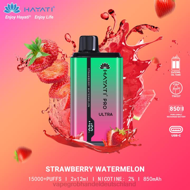 vape großhandel frankfurt | LLL2216 Erdbeerwassermelone Hayati Pro Ultra