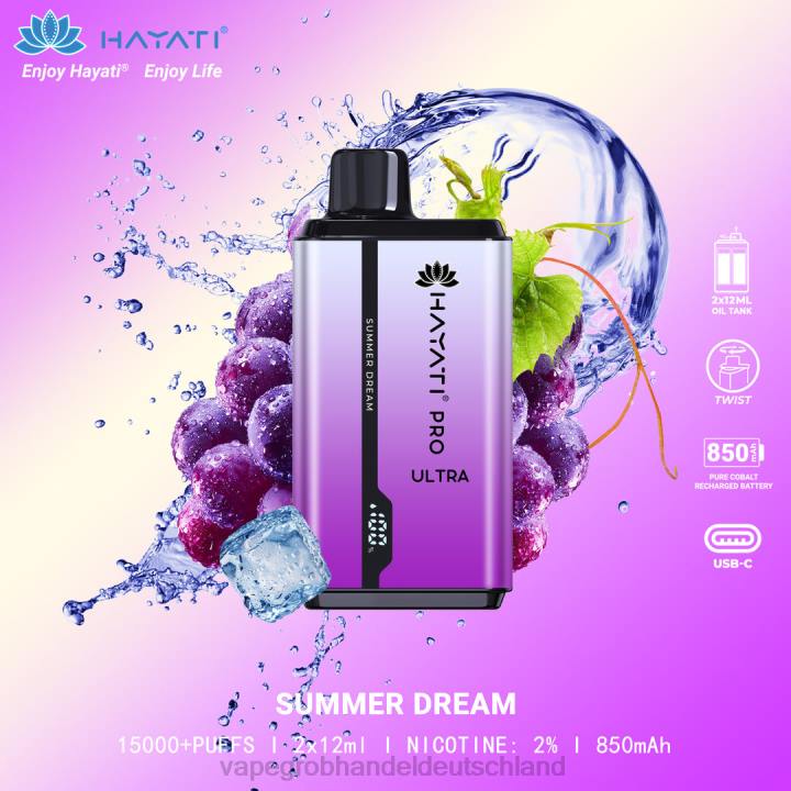 vape großhandel randm | LLL2217 Sommertraum Hayati Pro Ultra