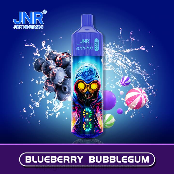 vape großhandel tornado | LLL2573 Blaubeer-Kaugummi JNR ALIEN MAX