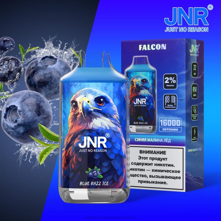vape großhandel randm | LLL2697 blaues Razz-Eis JNR FALCON