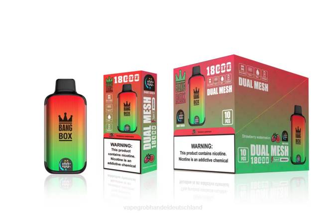 Bang Box 18000 Züge Erdbeerwassermelone - Vape Wholesale Greece PXXP88