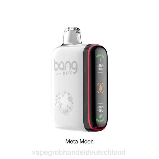 Bang Box 9000–18000 Züge, intelligente Leistungsanzeige Meta-Mond - Ηλεκτρονικο Τσιγαρο Στυλο PXXP33