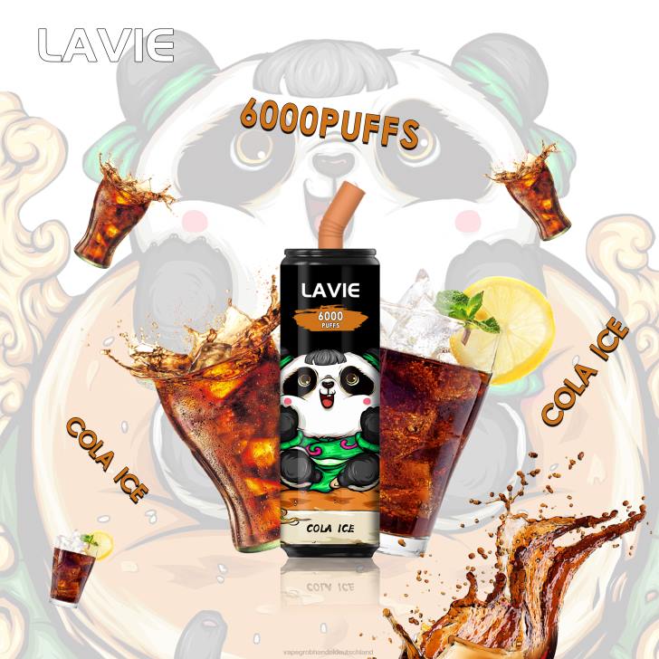 Vape Großhandel Frankfurt - LAVIE Coke BAR 6000 Züge Cola-Eis 620P276