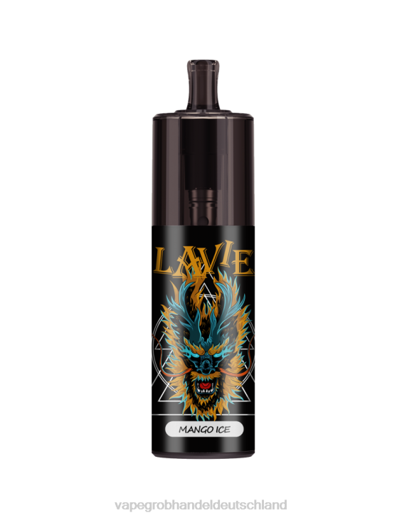 Tornado Vape Großhandel Deutschland - LAVIE COLOUR BAR 10.000 Züge Luftstromkontrolle Mango-Eis 620P328