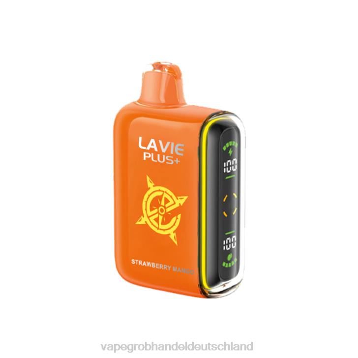 Vape Großhandel Randm - LAVIE PLUS 15000 Züge Erdbeer-Mango 620P97