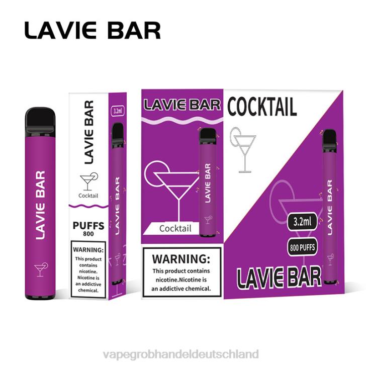 Vape Großhandel 12031 - LAVIE BAR 800 Züge Cocktail 620P312
