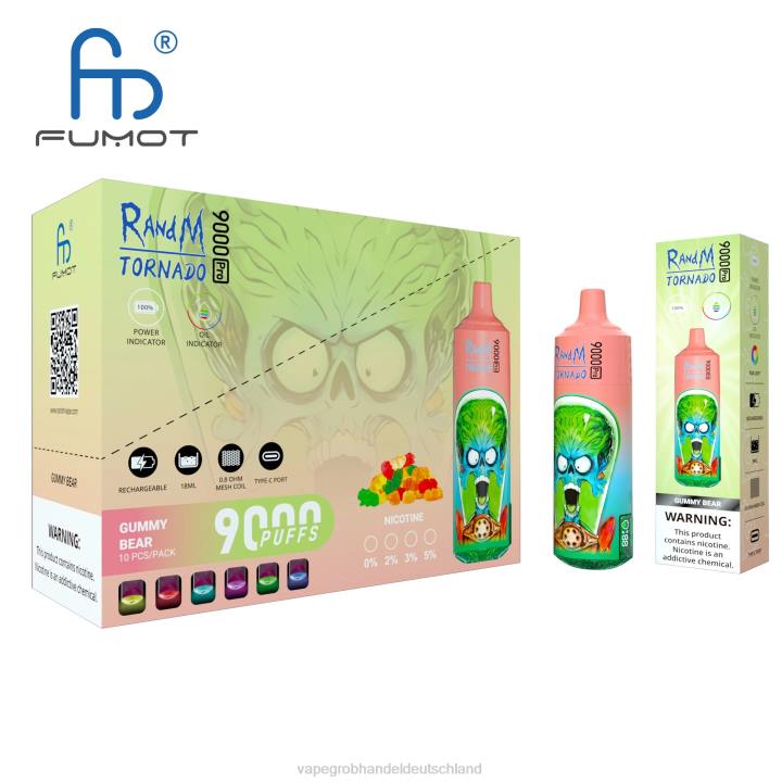 vape großhandel 12000 | LLL22 Einweg RandM Tornado 9000 5 %