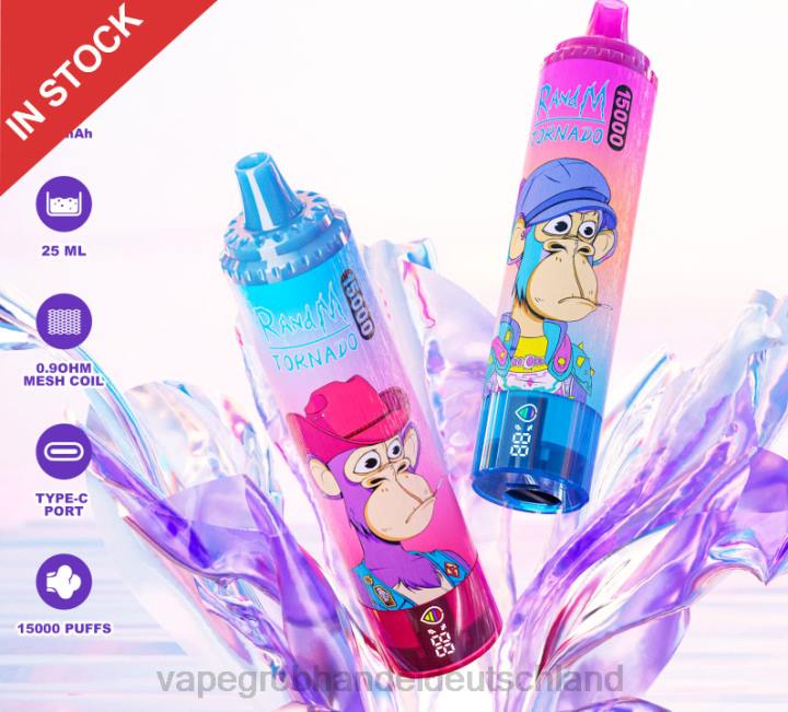 vape großhandel tornado | LLL23 Einweg RandM Tornado 15000 5 %
