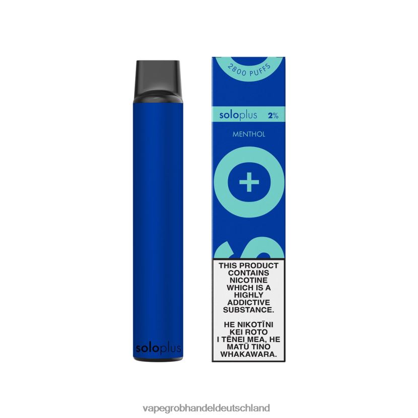 Vape Großhandel 12003 - Solo Plus Einweg-Vapor Menthol 2RHV0Z32