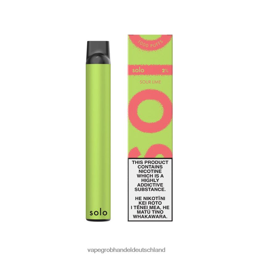 Tornado Vape Großhandel Deutschland - Solo Einweg-Vapor saure Limette 2RHV0Z18