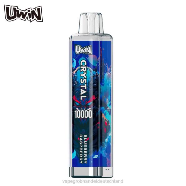 Vape Großhandel Deutschland - UWIN CRYSTAL 10000 Einweg-Vapes Blaubeer-Himbeere 84LL1