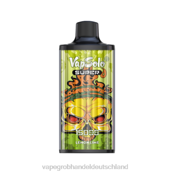 Vape Großhandel Berlin - Vapsolo SUPER Einweg-Vapor Zitronenlimette H0B88112
