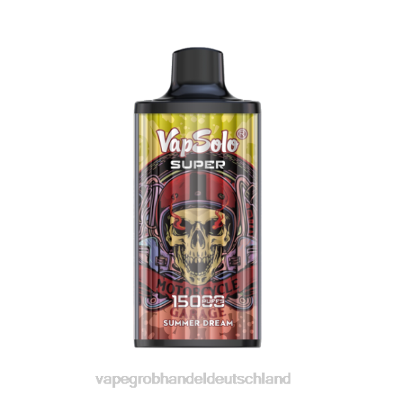 Vape Großhandel Deutschland - Vapsolo SUPER Einweg-Vapor Sommertraum H0B88118