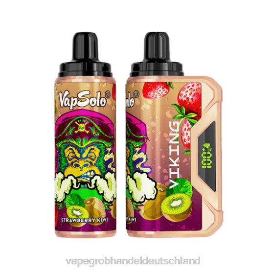 Vape Großhandel Tornado - Vapsolo VIKING Einweg-Vapor Erdbeer-Kiwi H0B88138