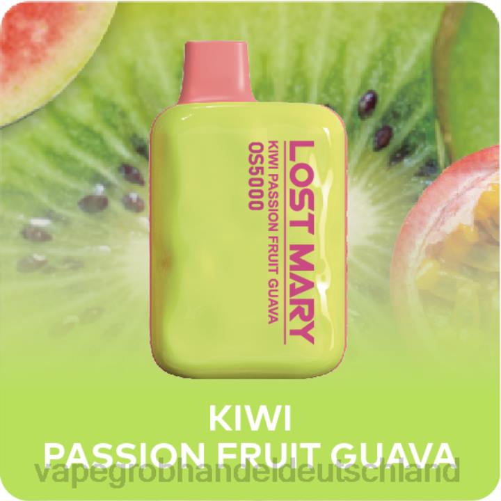 Kiwi, Passionsfrucht, Guave