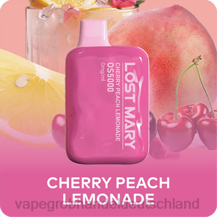 Kirsch-Pfirsich-Limonade