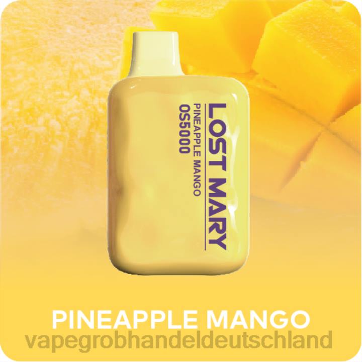 vape großhandel frankfurt | LLL2496 Ananas-Mango LOST MARY OS5000