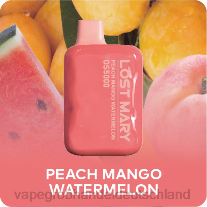 Pfirsich-Mango-Wassermelone