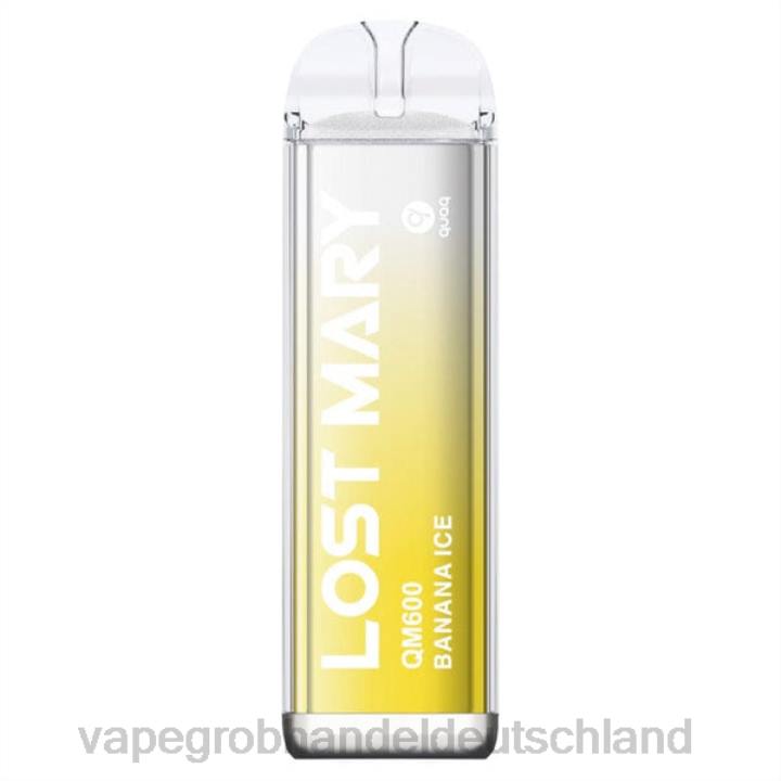 vape großhandel 12038 | LLL2382 Bananeneis LOST MARY QM600